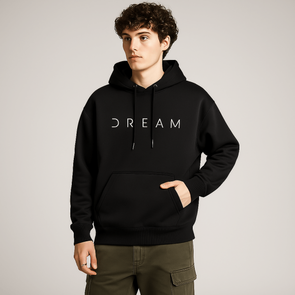 Premium Black Hoodie for Men – Stylish, Comfortable & Perfect for Every Season